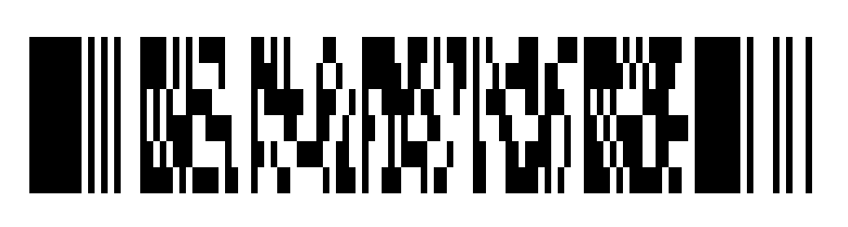 2D Codes 二維條碼 PDF417。