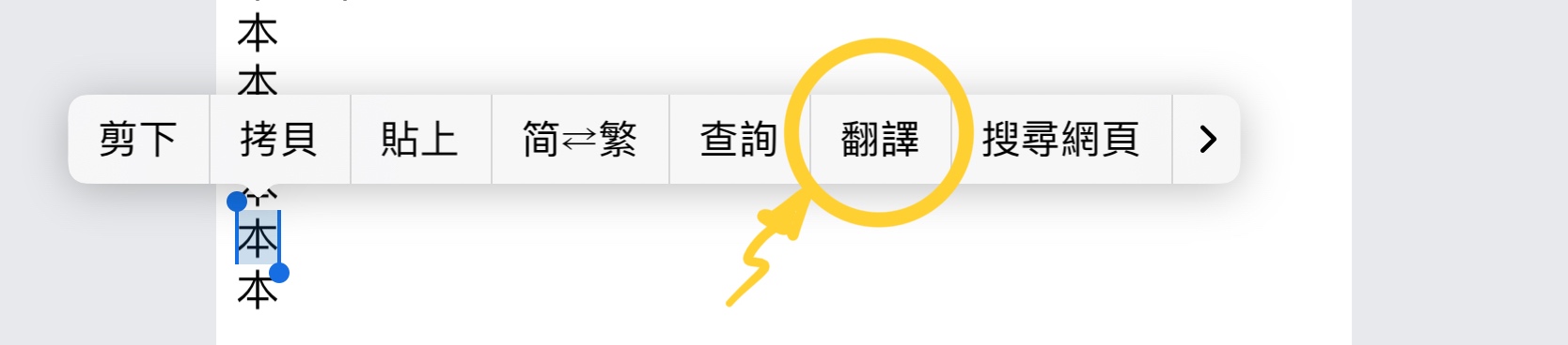 微軟翻譯工具支援實時工具列