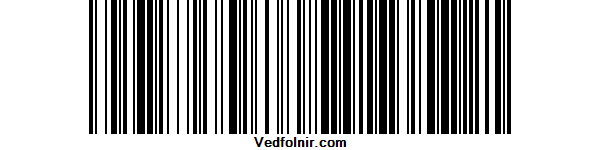圖一,傳統 BARCODE 一維條碼。