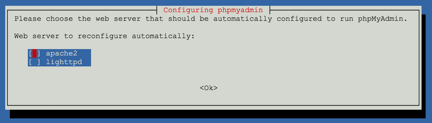 Linux-MySQL-phpMyAdmin-Manager