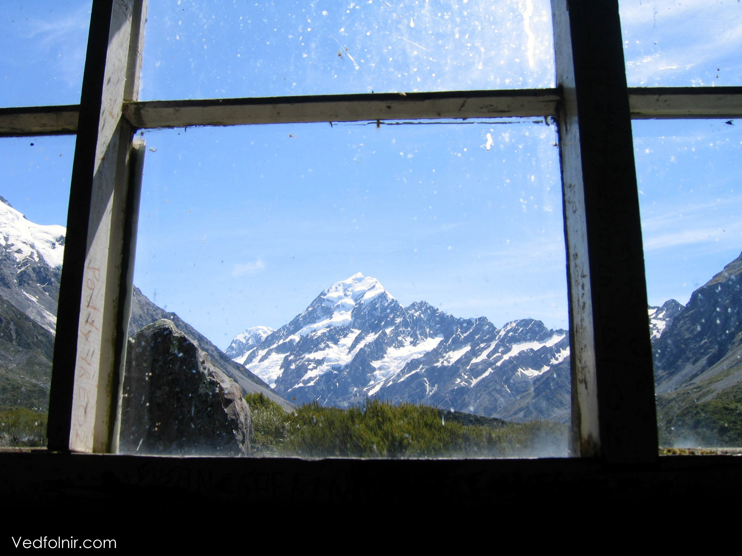 庫克山山屋 Mt. Cook Hut（攝影：Jin-Liang, Lin）