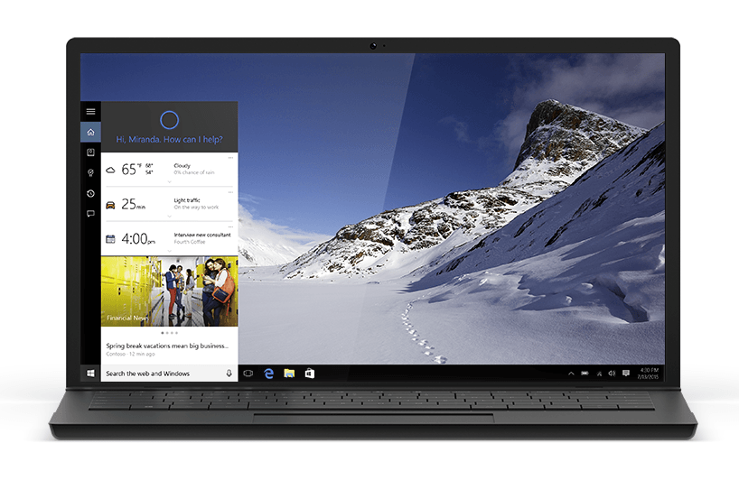 Windows-10-Cortana