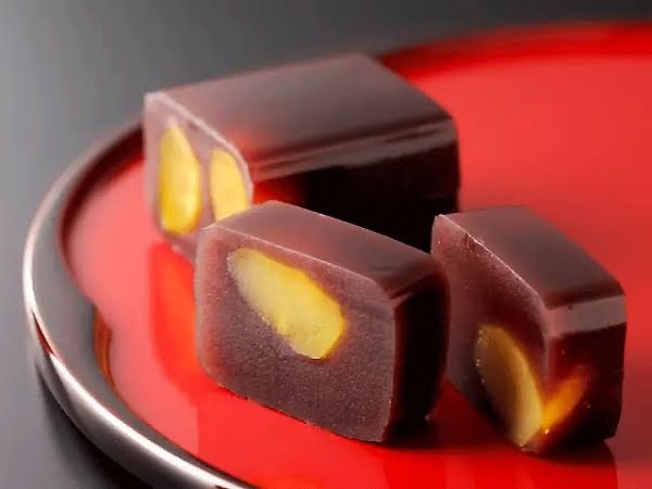 日本小笹的羊羹和最中餅點心