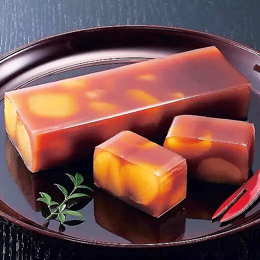 日本小笹的羊羹和最中餅點心