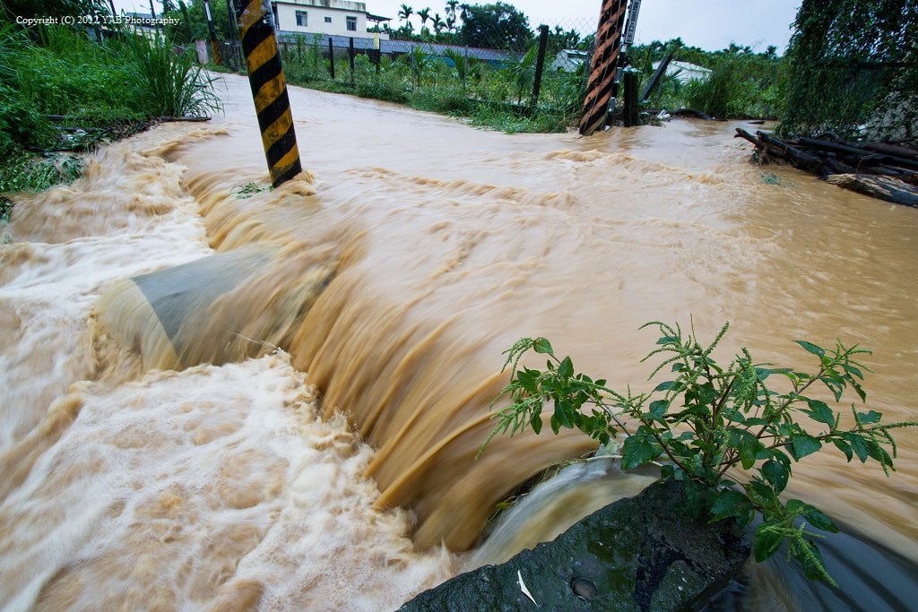 台灣全島各地豪大雨的照片總整理（2012年06月） Taiwan Heavy Rain 20120611 18