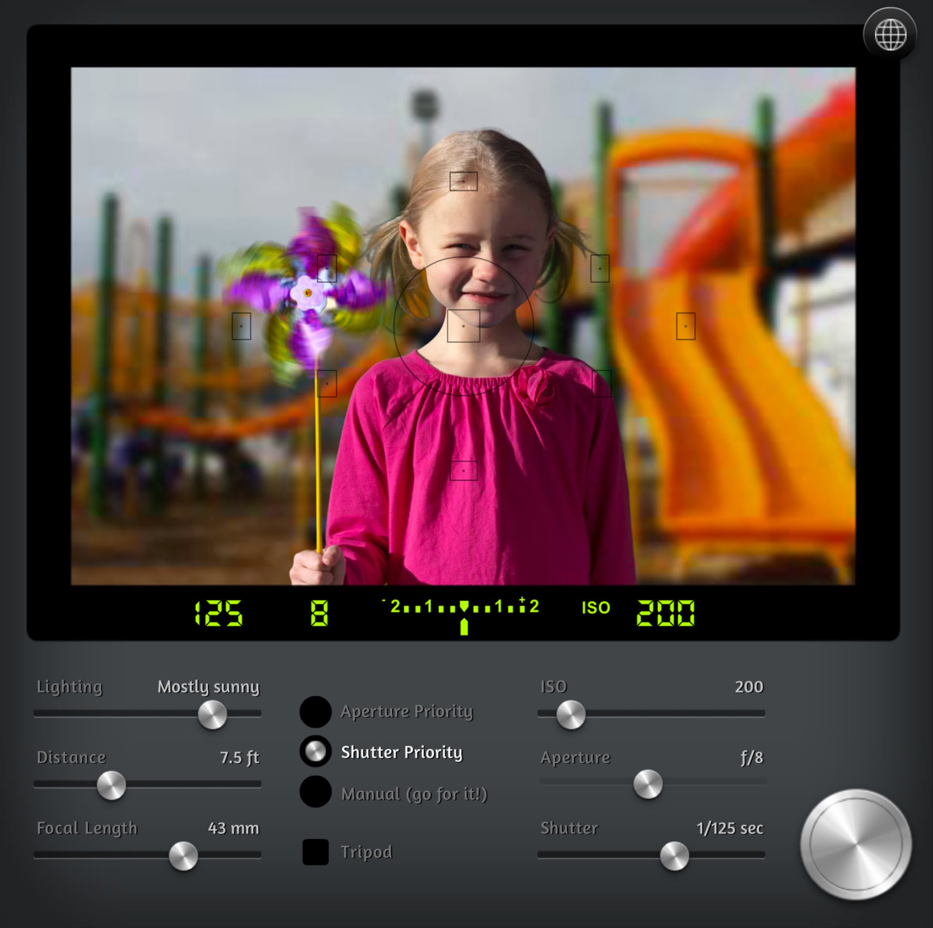攝影教學／好玩的 CameraSim 相機模擬器 讓攝影初學者輕鬆玩拍照 camerasim camera simulator girl