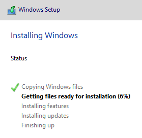 Windows 10 的智慧安裝。