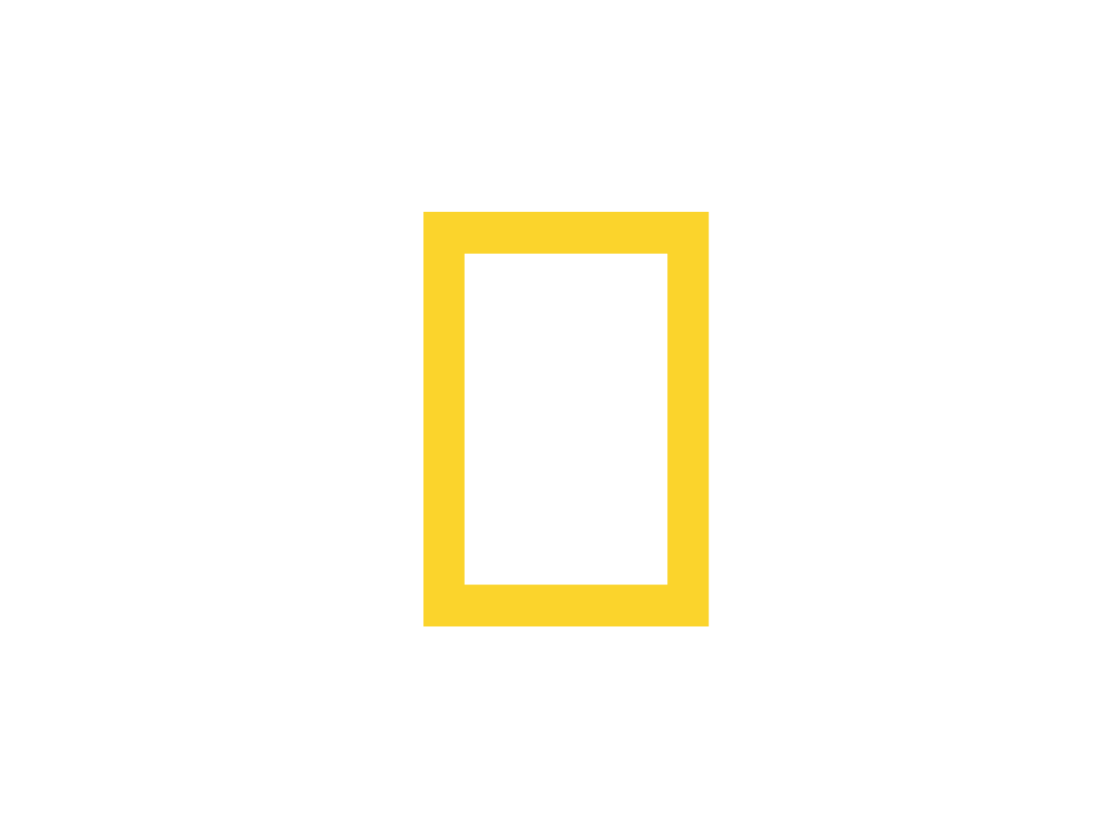 NG-National-Geographic-Yellow-Frame-Logo-Designed