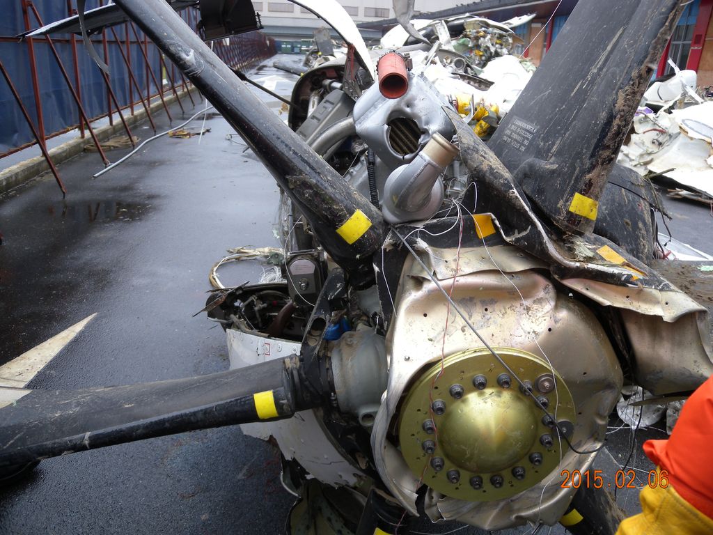 GE 235飛航事故現場尋獲之殘骸 03