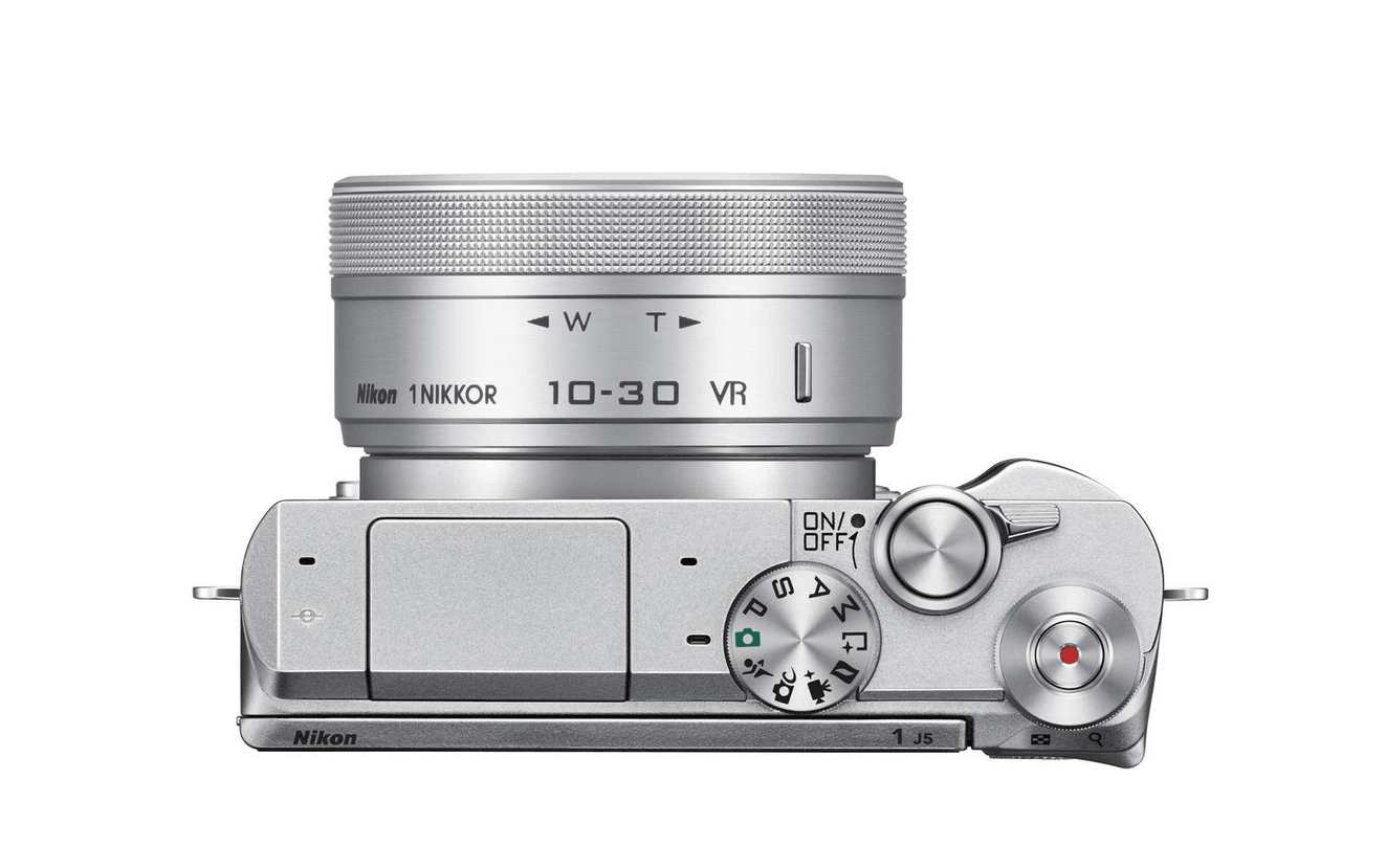 Nikon-1-J5-Camera-Top-View