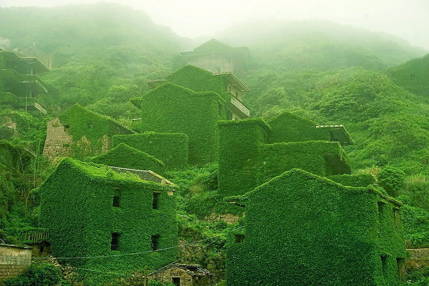 嵊泗美景：中國大陸長江流域上最美麗的小島聚落 abandoned village zhoushan china 100
