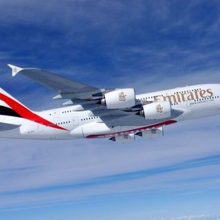 阿聯酋航空 A380（credits: 阿聯酋航空）