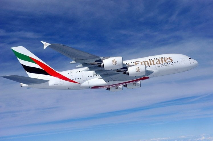阿聯酋航空 A380（credits: 阿聯酋航空）