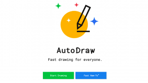 新簡報神器「AutoDraw」讓藝術家幫你解決手指障礙的 A.I 繪圖技術！ AutoDraw AI Paint Paring OfficalPage