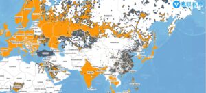 Amazon Kindle 3G cover Map