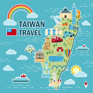 台灣旅遊：連續假期全攻略 Taiwan Travel Map 2017