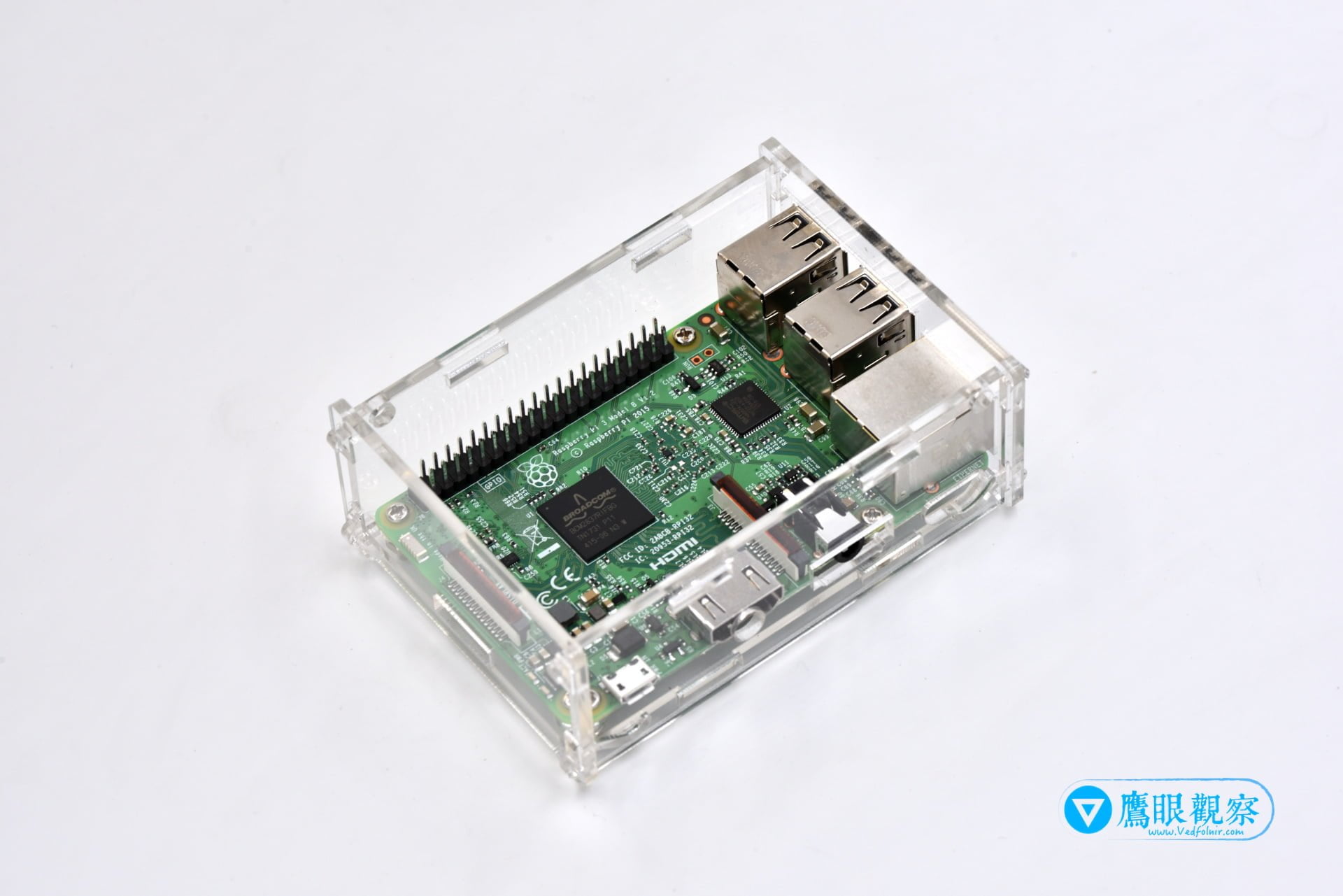 樹莓派筆記：Raspberry Pi Model B+, Pi 2, Pi 3壓克力外殼組裝與重點提醒 Raspberry Pi Case 03