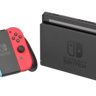 Nintendo-Switch-Console-Docked-JoyCon Red Blue
