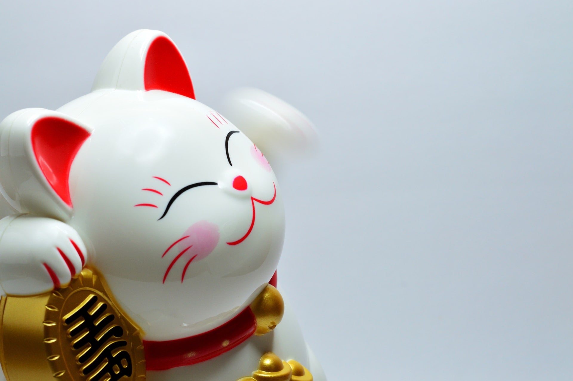 民國 108 年 7、8 月統一發票號碼中獎號碼、獎金兌獎說明 2019 japanese lucky coin cat