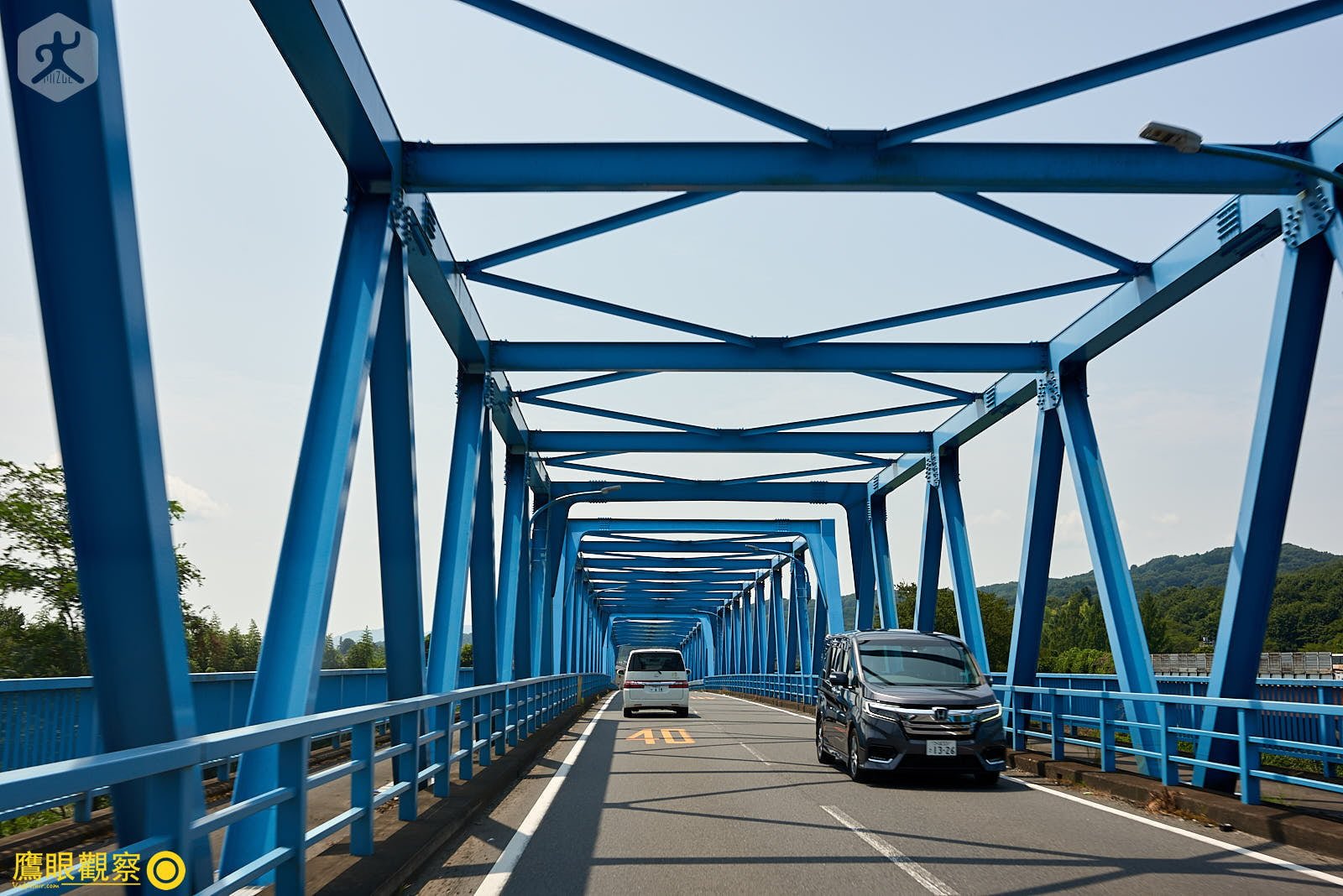 回程東京接往高速公路必經的鐵橋
