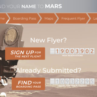 NASA: Send your name to Mars