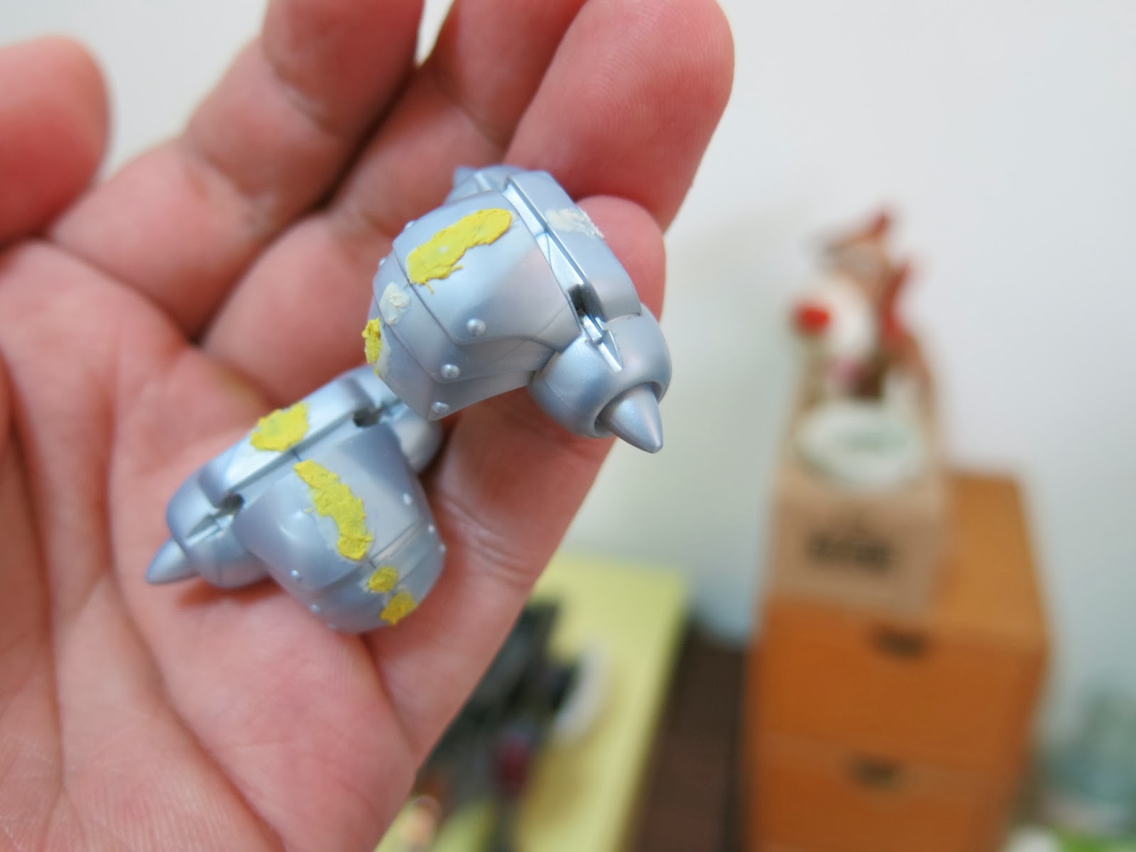 騎士鋼彈 SD No.370 LEGEND BB KNIGHT GUNDAM(約瑟夫模型代工製作) 7 肩甲無縫
