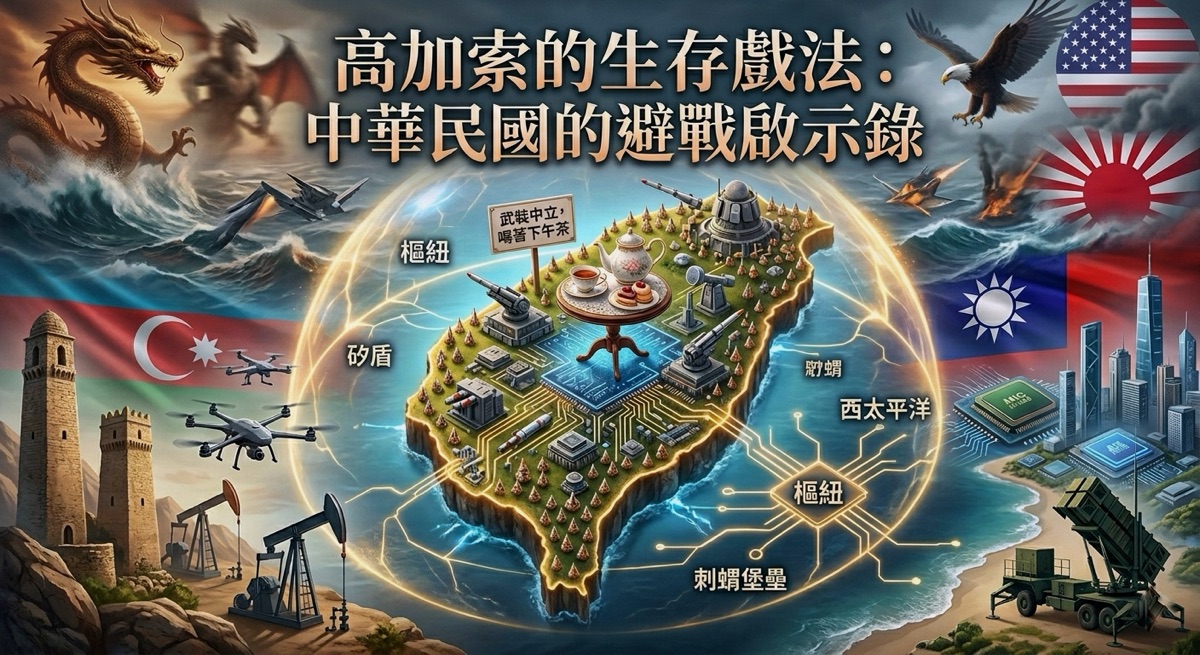 高加索的生存戲法:阿塞拜疆在伊朗導彈滿天飛時如何置身事外?中華民國的避戰啟示錄 1 高加索的生存戲法:阿塞拜疆在伊朗導彈滿天飛時如何置身事外?中華民國的避戰啟示錄