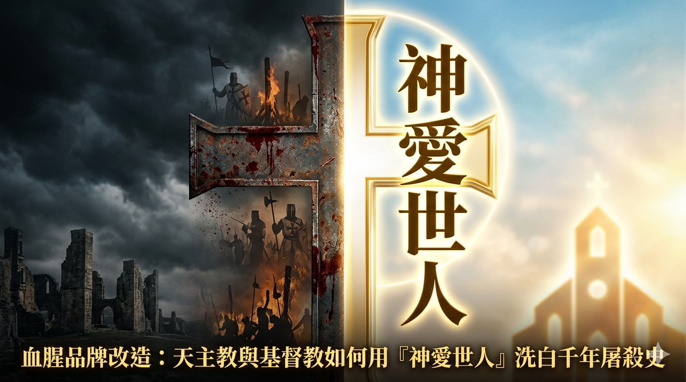用『神愛世人』洗白千年屠殺：天主教與基督教的血腥品牌改造案
