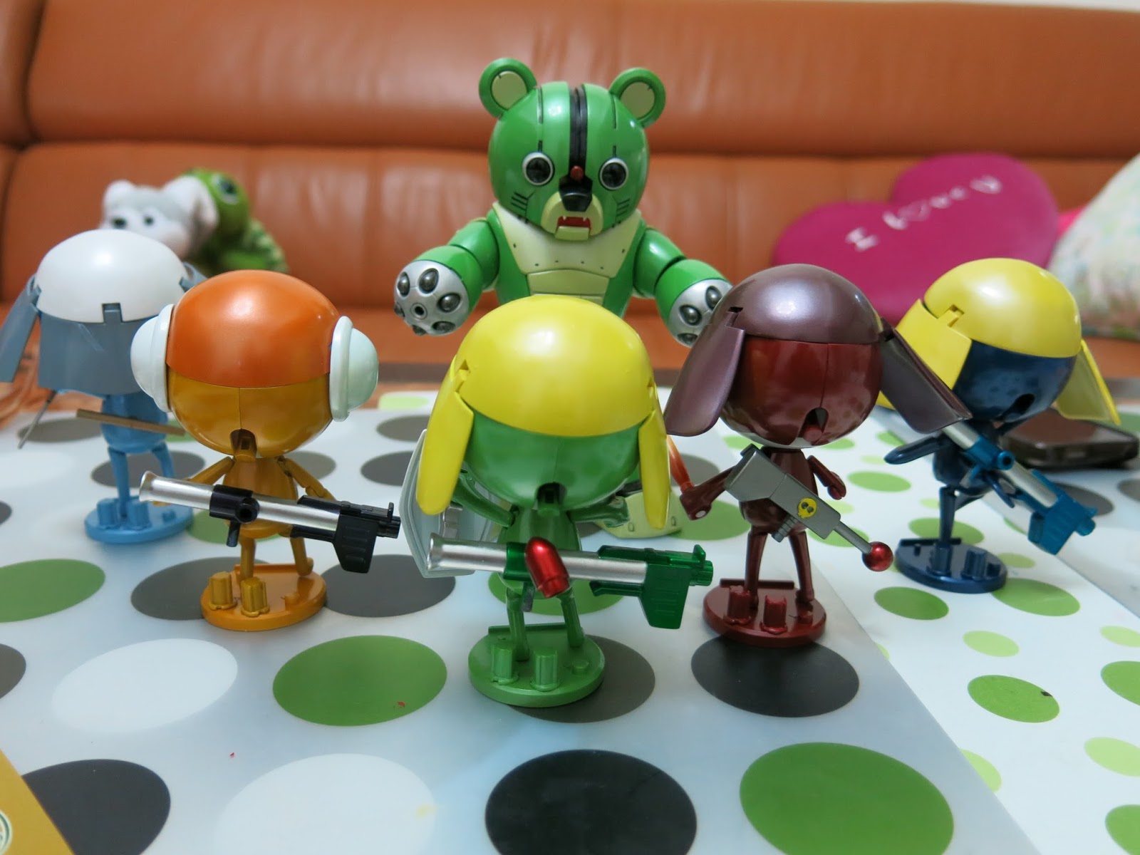 Keroro 軍曹 - K 隆星人大集合(約瑟夫模型教學)