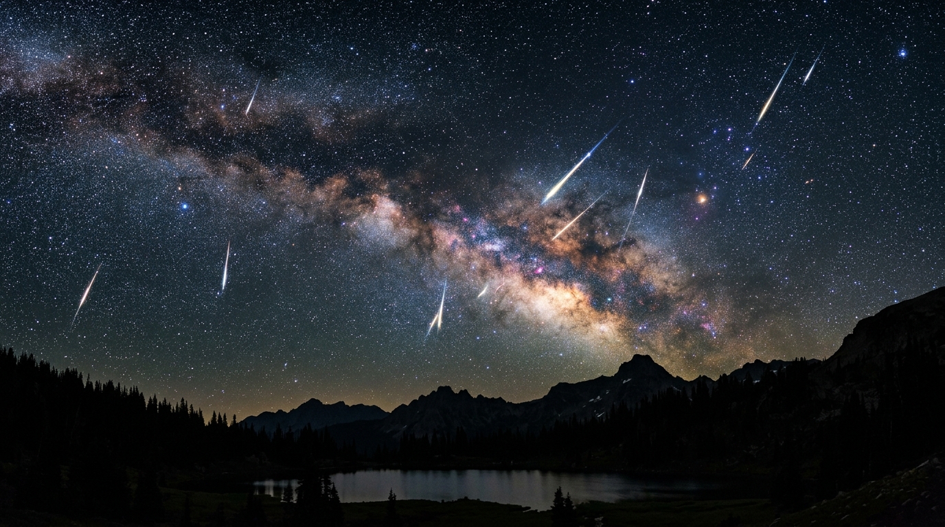 天文觀測指南:全天32群適合目視觀測之流星雨年曆與觀星實戰全解析
