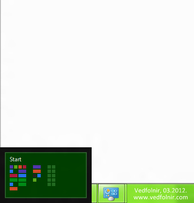 Windows 8 呼叫左側工具列