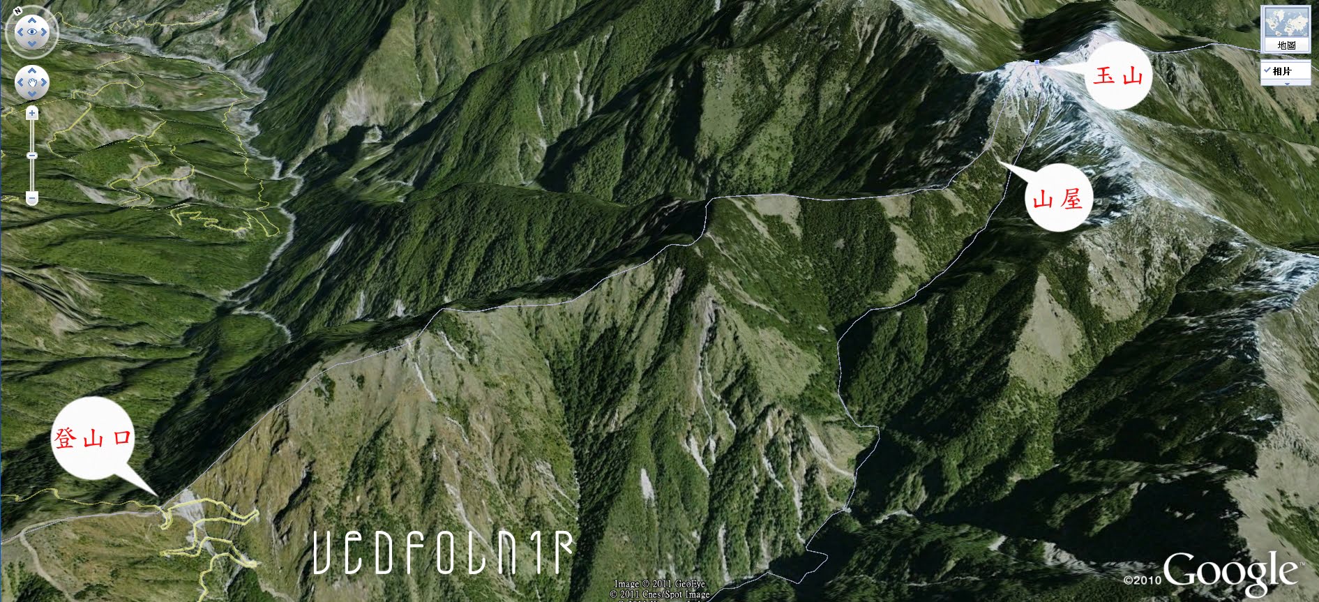 臺灣玉山 Taiwan Mt.Jade 登山筆記:經驗閒談與地圖交通資訊