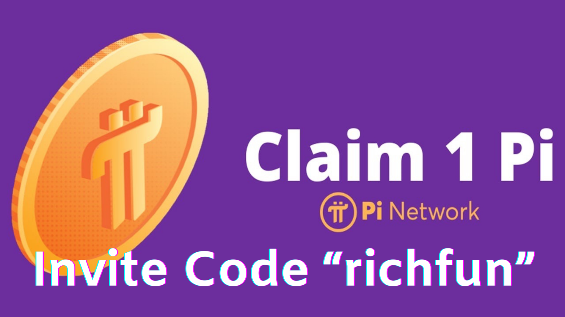 Pi Network Invite Code: “richfun”(Pi幣邀請碼)