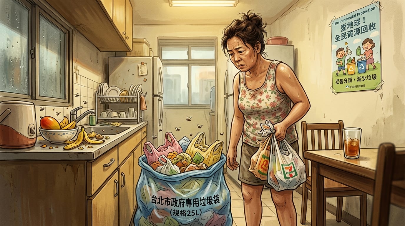 The Subtropical Absurdity of Official Trash Bags: Bureaucratic Greenwashing vs. Everyday Hygiene Realities